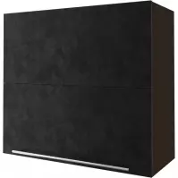 Szafka kuchenna Malmo Ares black W8B/80 HK AVENTOS korpus lava