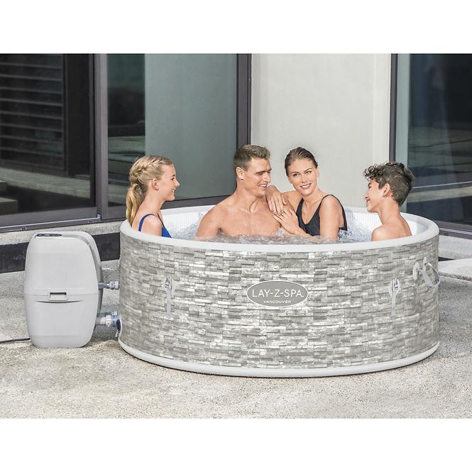 Jacuzzi ogrodowe Vancouver Airjet Plus 1.55x0.60m 60027 WiFi Bestway Smart Hub™