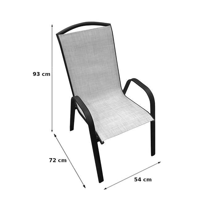 Krzesło beżowe Berg 4