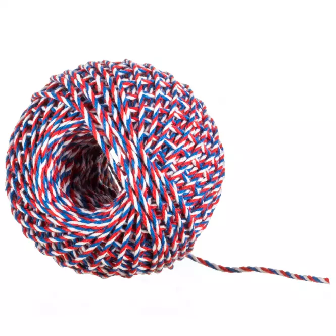 Sznurek 30g/50m Trzykolorowy