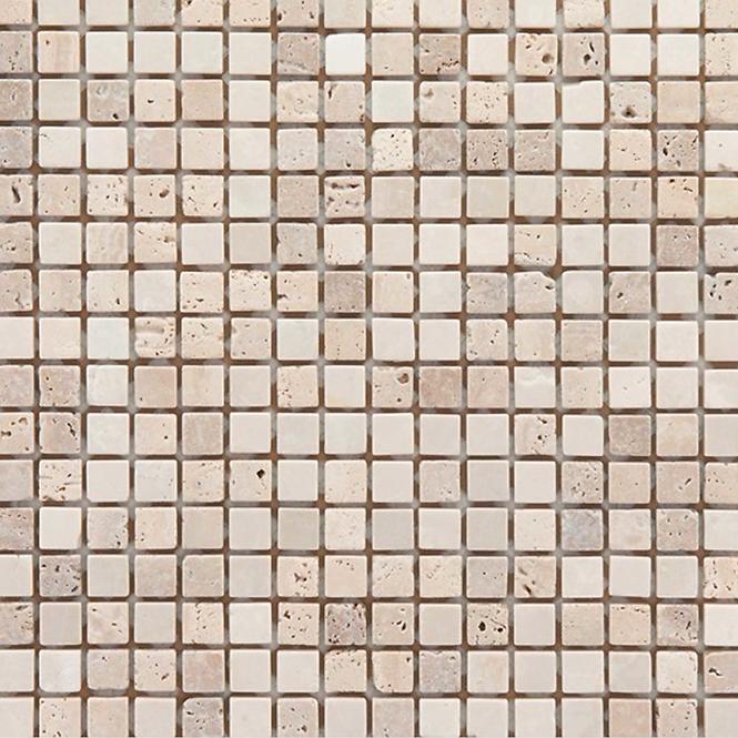 Mozaika Travertino beige mix 30,5X30,5