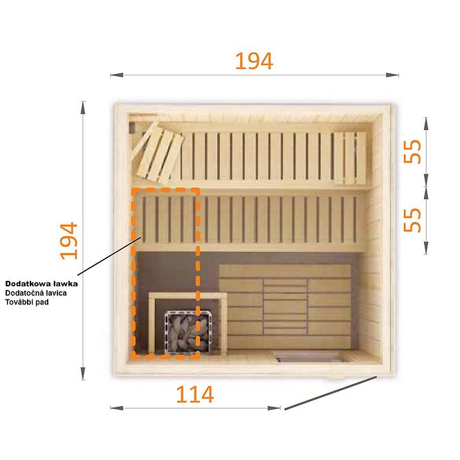 Sauna PERHE 2020