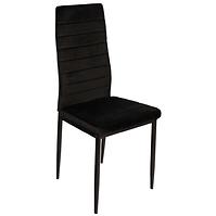 Krzesło Fado tkanina czarne