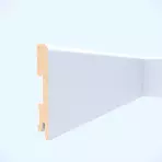 Listwa przypodłogowa MDF Foge LB1 100 biały połysk
