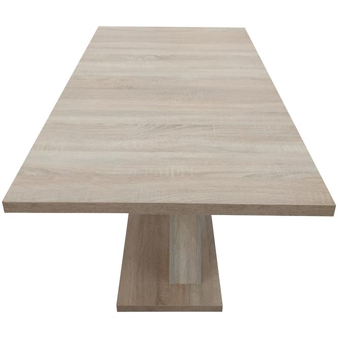 Stół rozkładany Hodor  146/186x80cm Dąb Sonoma