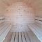 Drewniana sauna beczka 2 m,4