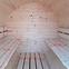 Drewniana sauna beczka 2 m,5