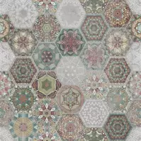 Gres Patchwork Hexagon Colour 60/60