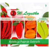 Kolekcja papryk ostrych