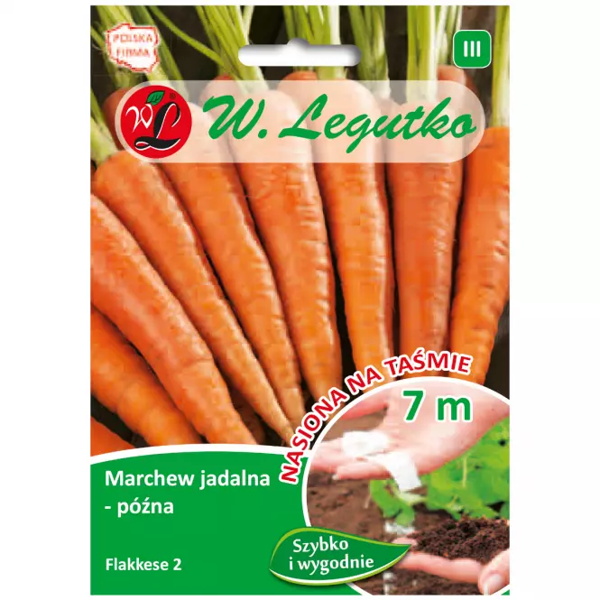 Marchew jadalna flakkese 2 - flacoro - późna