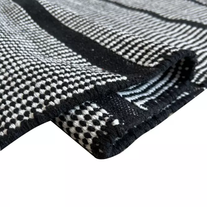 Dywan Breton Stripe 0,8/1,5 DO-RUG-C1005 czarny