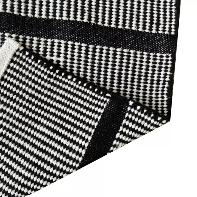 Dywan Breton Stripe 0,8/1,5 DO-RUG-C1005 czarny