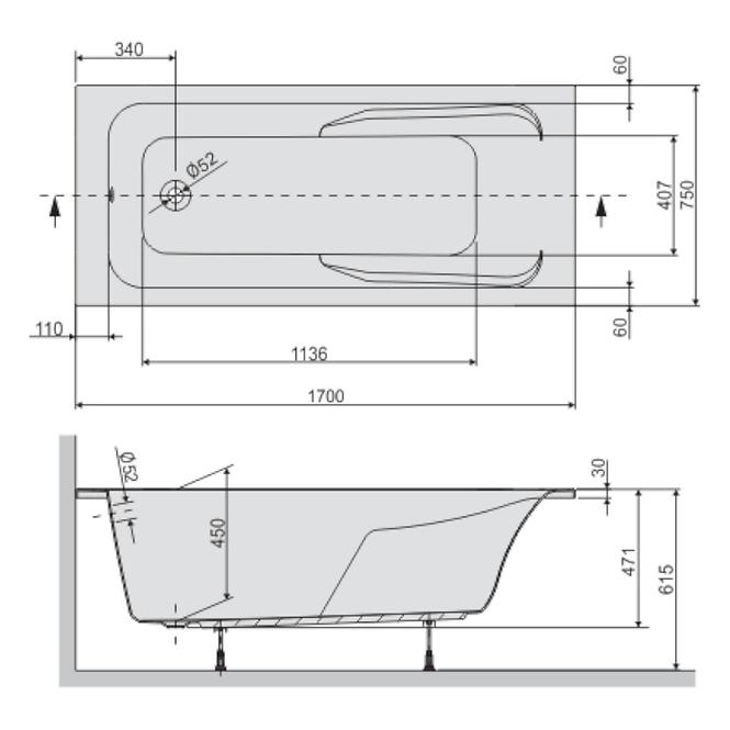 Wanna WP/MO 75X170