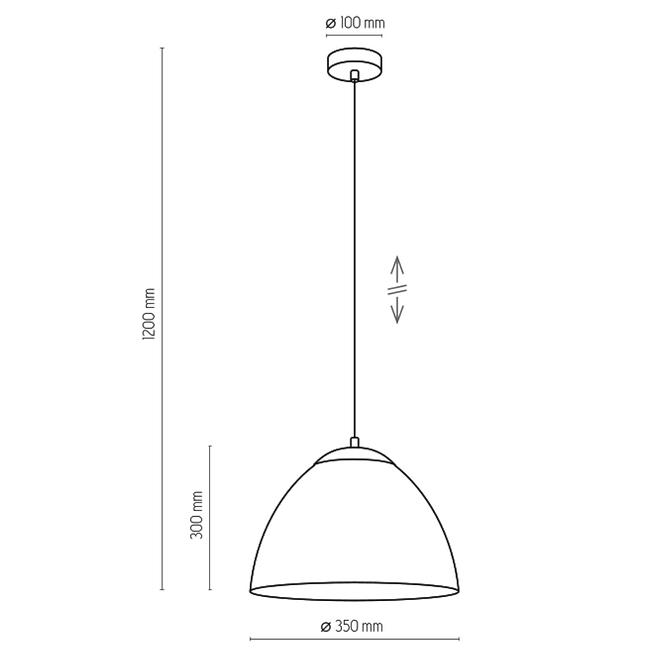 Lampa Faro graphite 3193 LW1