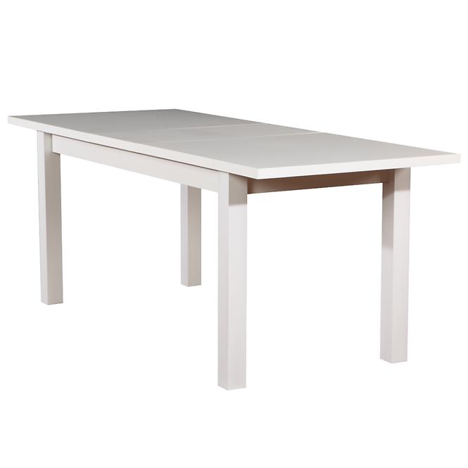 Zestaw stół i krzesła Cyprian 1+6 ST28 160X80+40 + W31 biały