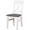 Zestaw stół i krzesła Cyprian 1+6 ST28 160X80+40 + W31 biały,6