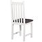 Zestaw stół i krzesła Heron 1+6 st28 140x80+40 +W77 biały,6