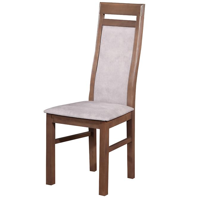 Zestaw stół i krzesła Posejdon 1+6 st28 160x80+40 +W8 trufla
