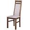 Zestaw stół i krzesła Posejdon 1+6 st28 160x80+40 +W8 trufla,6