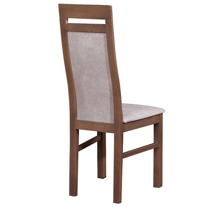 Zestaw stół i krzesła Posejdon 1+6 st28 160x80+40 +W8 trufla