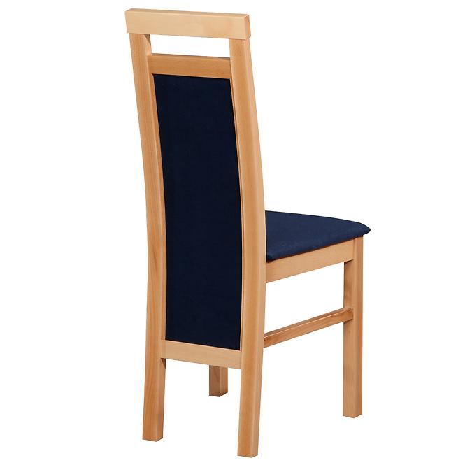 Zestaw stół i krzesła Dalia 1+6 st28 140x80+40 +W75 buk lakier