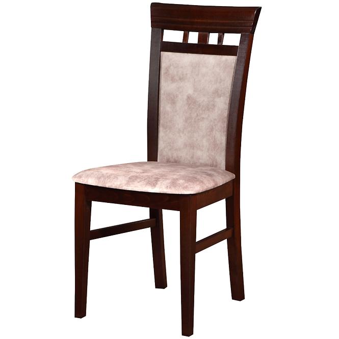 Zestaw stół i krzesła Kastor 1+6 st14 160x200 +W32 orzech