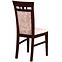 Zestaw stół i krzesła Kastor 1+6 st14 160x200 +W32 orzech,6