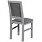 Zestaw stół i krzesła Maurycy 1+6 st28 160x80+40 +W98 beton,6