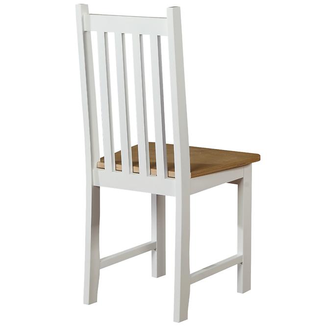 Zestaw stół i krzesła Livia 1+4 st29 100x70 +W122 białe/wotan
