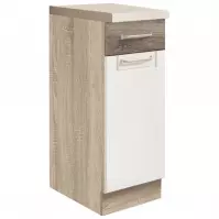 Szafka kuchenna Econo 1D Sonoma/Biały/San Remo Szafka kuchenna Econo 1D Sonoma/Biały/San Remo