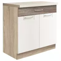 Szafka kuchenna Econo 6D Sonoma/Biały/San Remo Szafka kuchenna Econo 6D Sonoma/Biały/San Remo