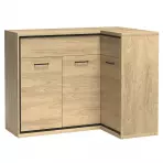 Komoda Narożna M15 Mediolan Natural Hikora