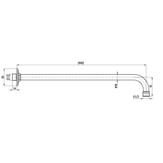 Metalowy uchwyt sufitowy MD0150CMATC,2