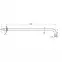 Metalowy uchwyt sufitowy MD0150CMATC,2