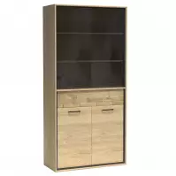 Witryna M3 Mediolan Deska Natural Hikora