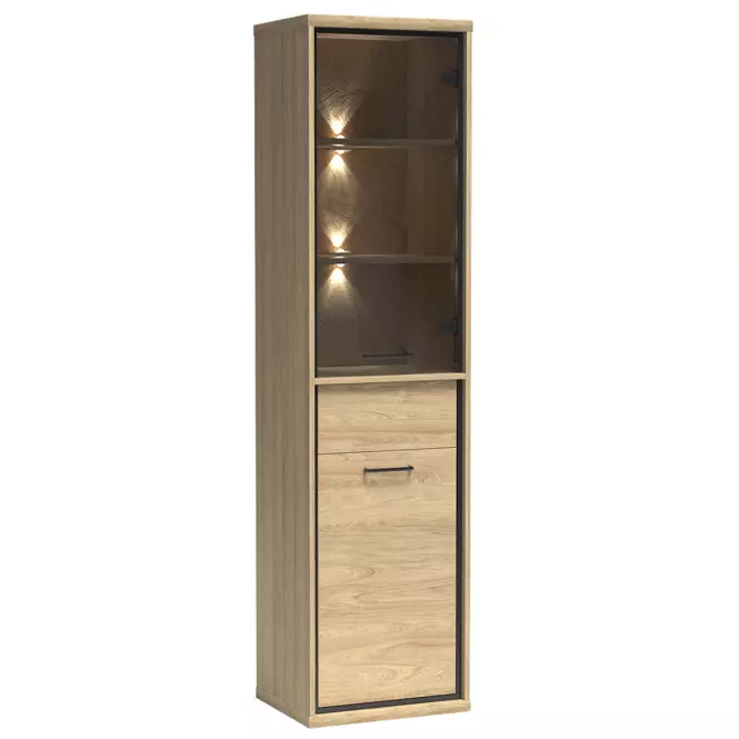 Witryna M4 Mediolan Natural Hikora