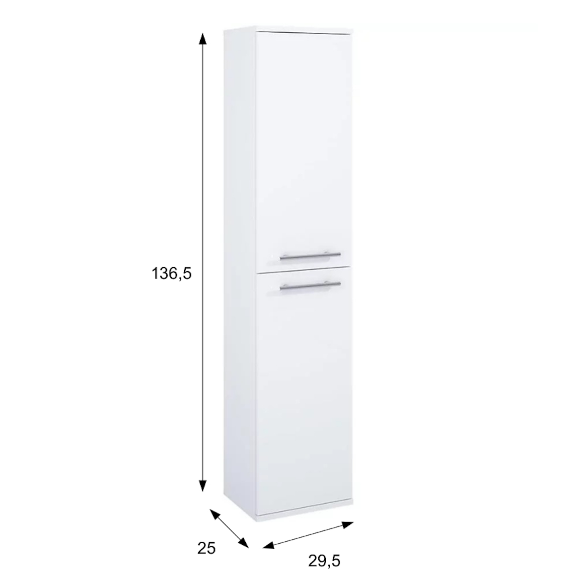 Słupek Vento 30 2D White