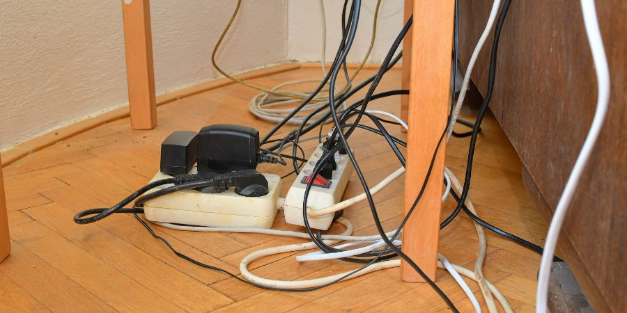 jak ukryć kable w domu?