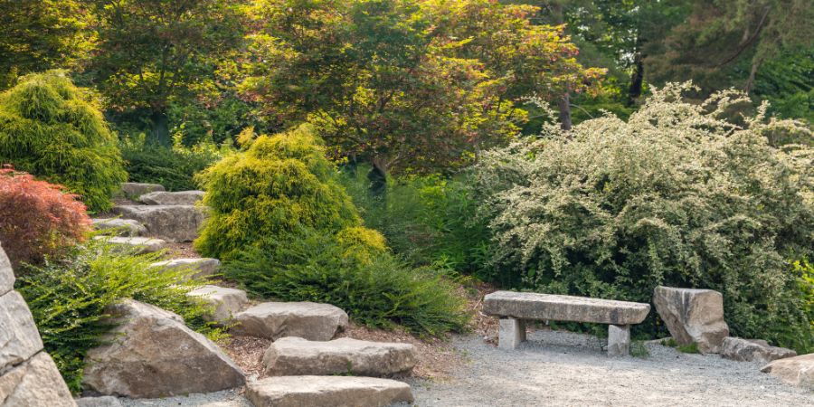 wypoczynkowy ogród japoński
