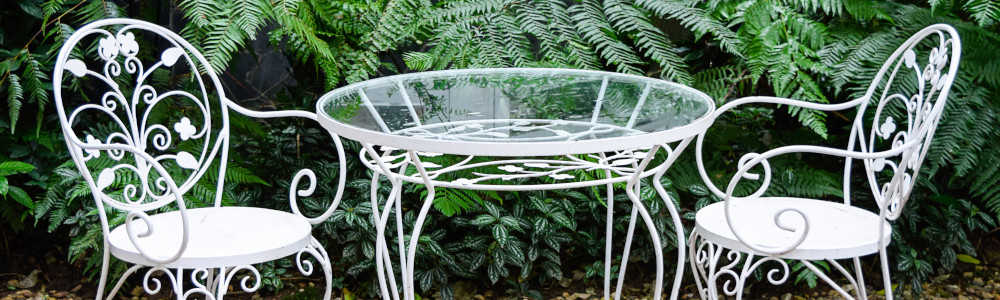 krzesła ogrodowe metalowe