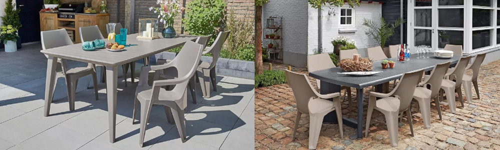 krzesła ogrodowe plastikowe - Merkury Market