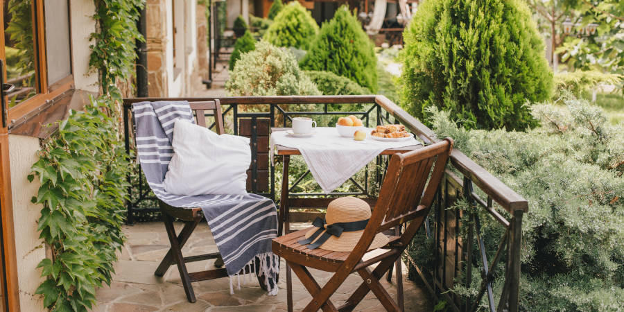 aranżacje i inspiracje na balkon