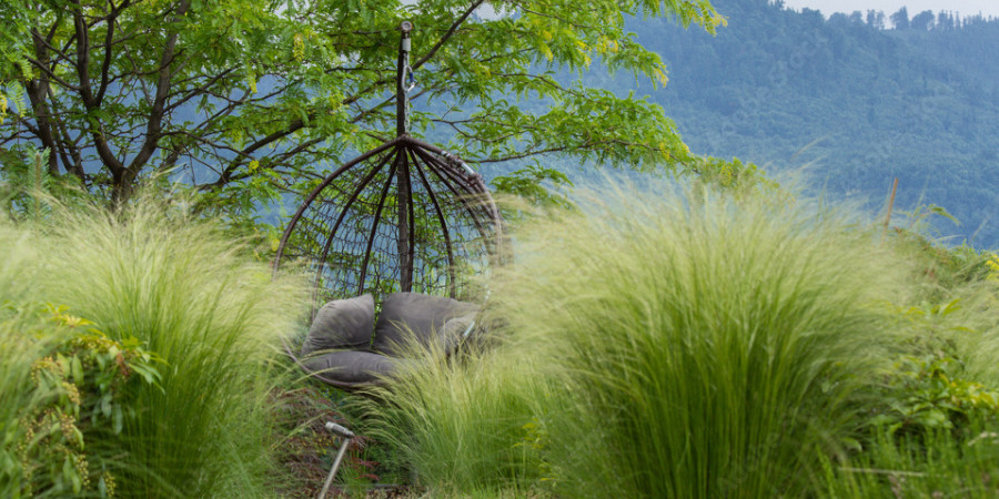 fotel kokon - bujak ogrodowy 