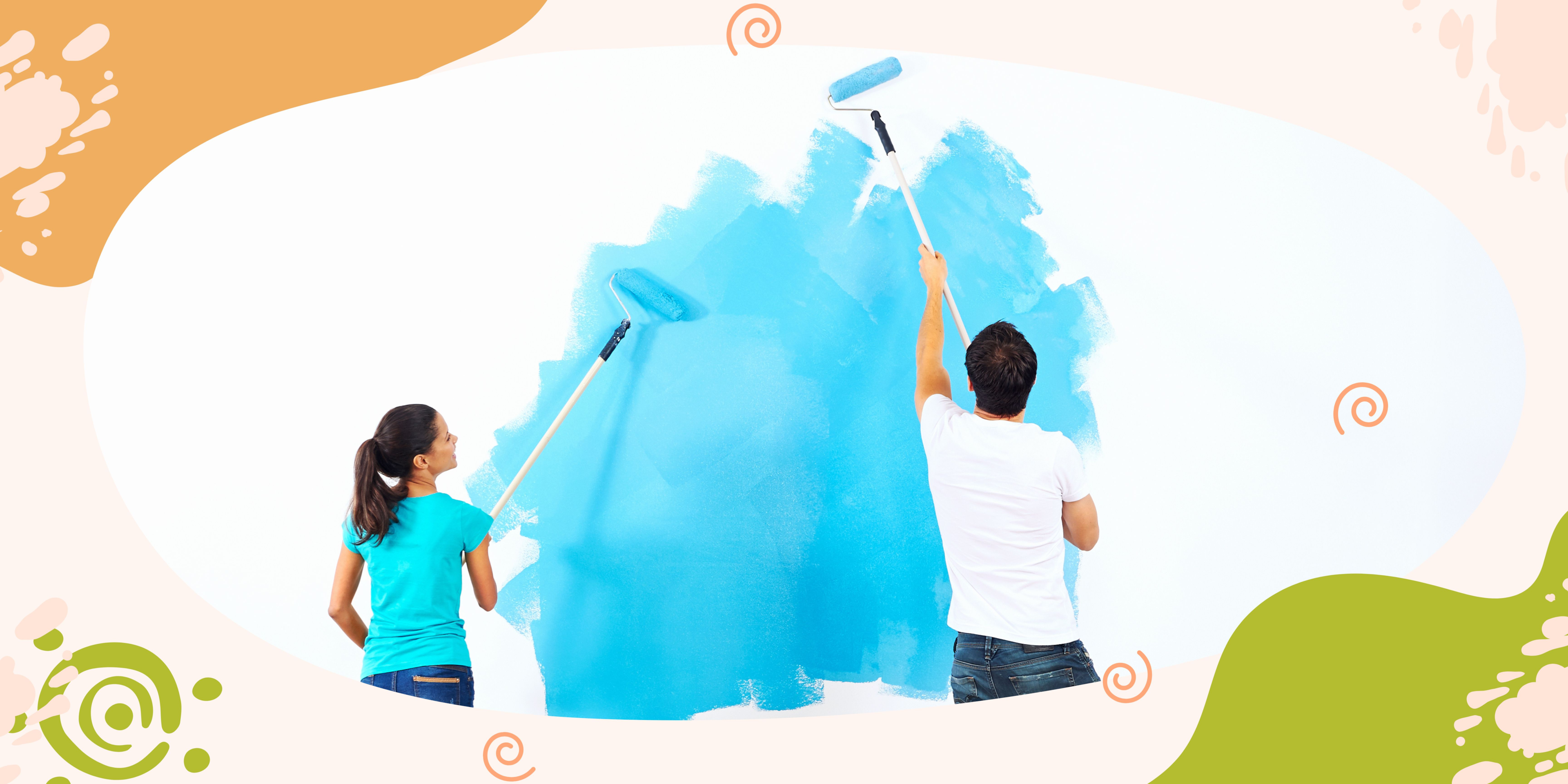 Farby lateksowe i farby akrylowe do malowania ścian