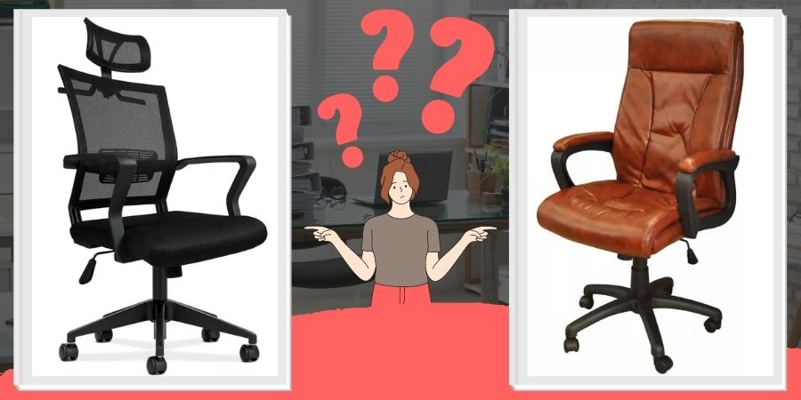 fotele skórzane czy fotele z siatką?