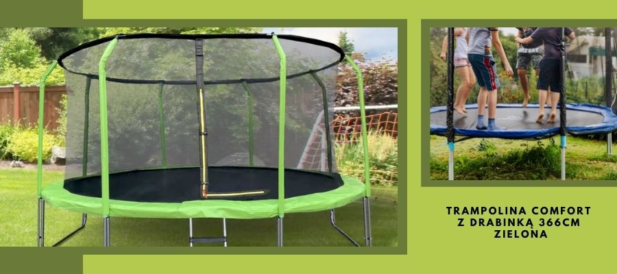 najlepsza trampolina - maksymalne obciążenie konstrukcji powinno być odpowiednie