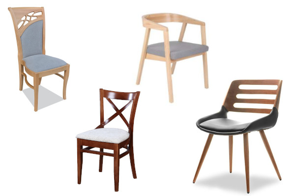 krzesła do jadalni, drewniane krzesła