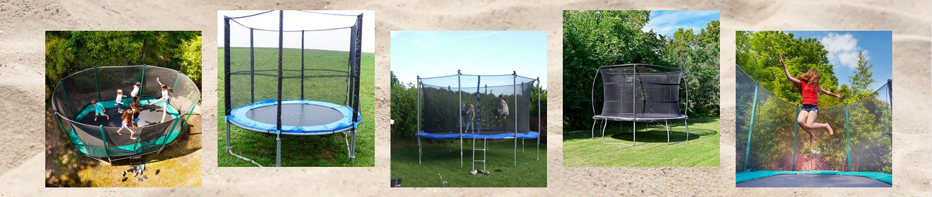 trampoliny ogrodowe