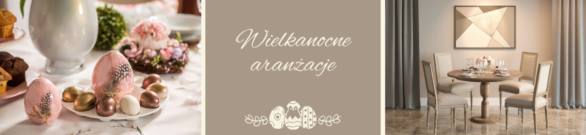 wielkanoc na stole w merkury market