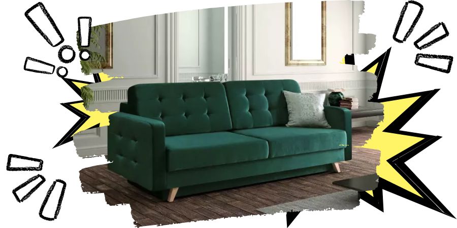 kolorowa sofa - Merkury Market